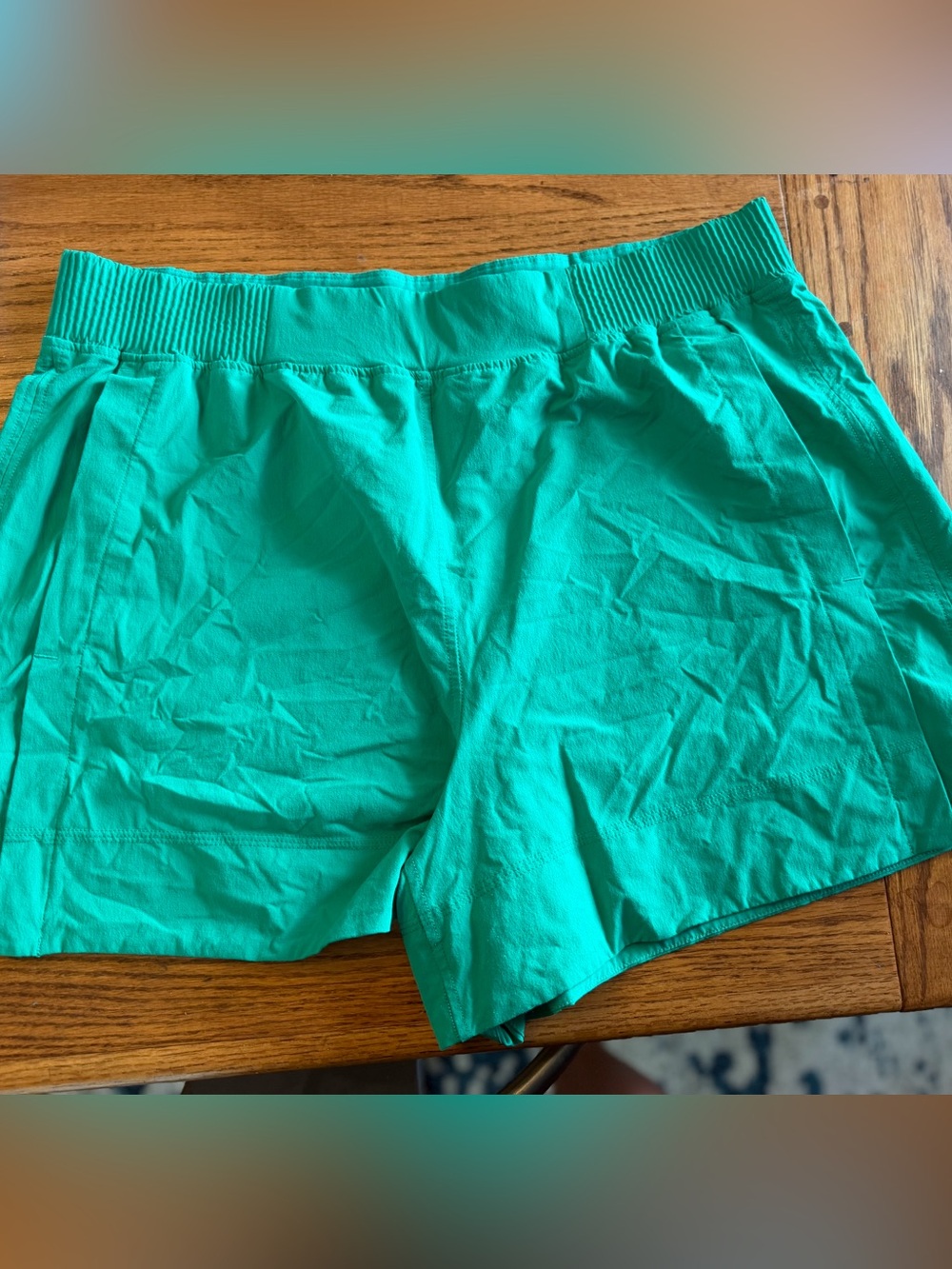 lululemon athletica stretch woven relaxed high rise 4 in Shorts